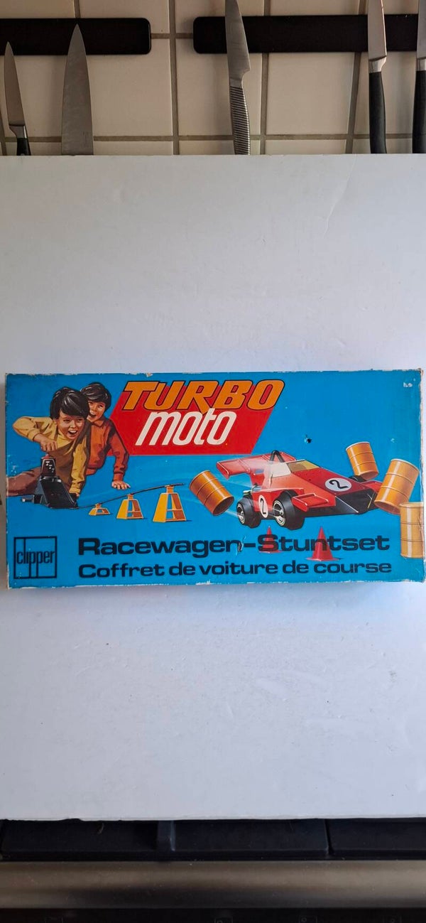 4463 Turbo Moto set, Racewagen stuntset