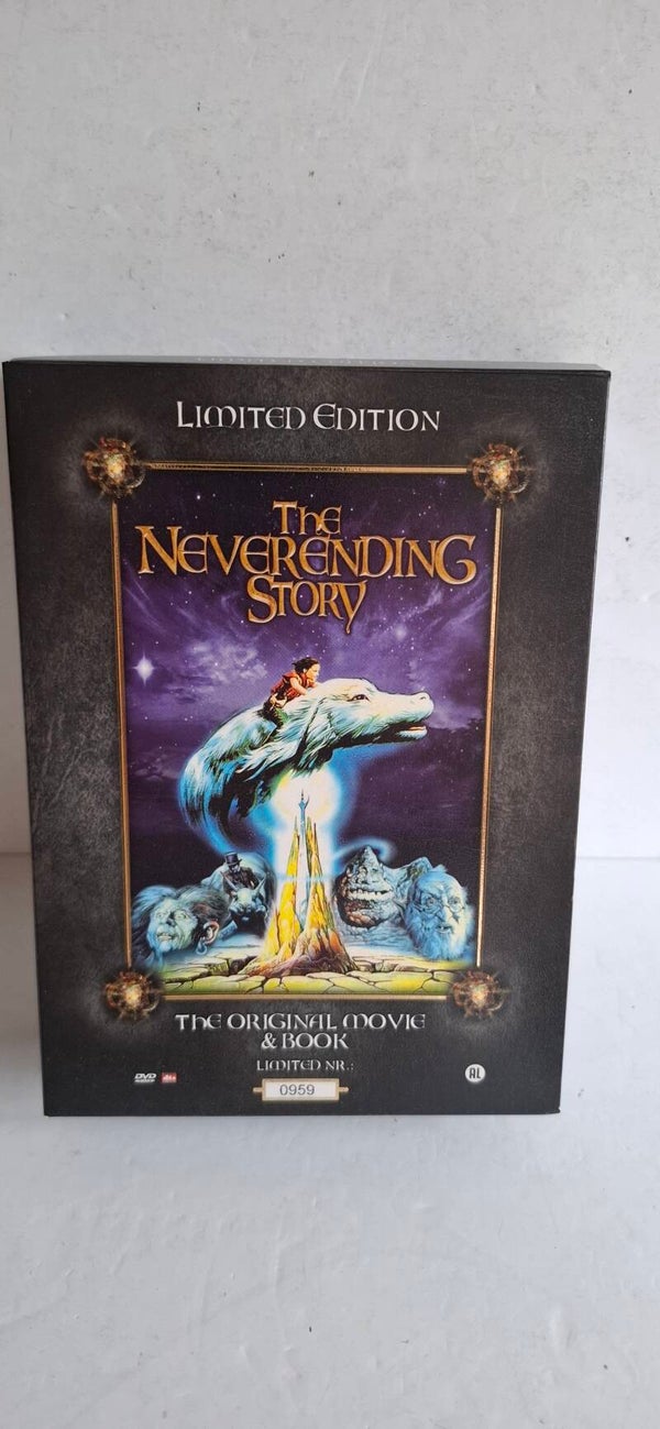 4582 Dvd The Neverending Story, dvd en boek gelimiteerde oplage