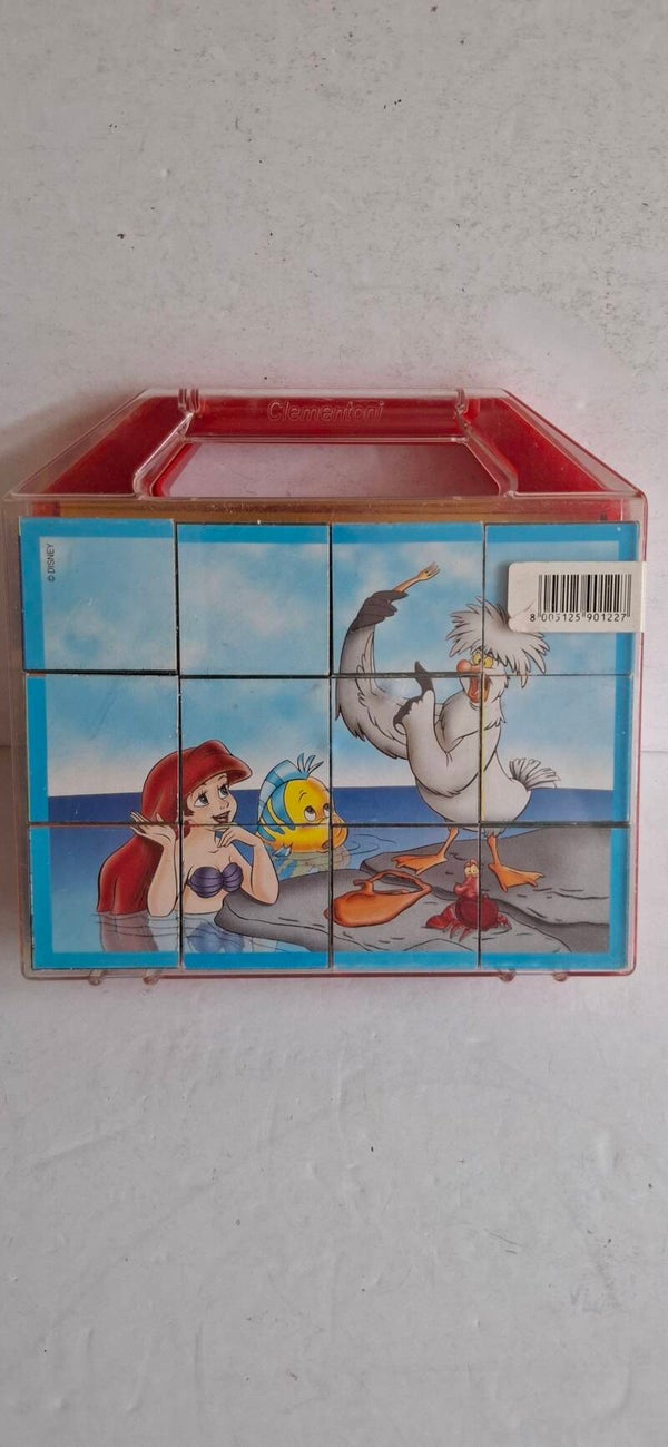 3#4584 Ariel de kleine zeemeermin blokpuzzel