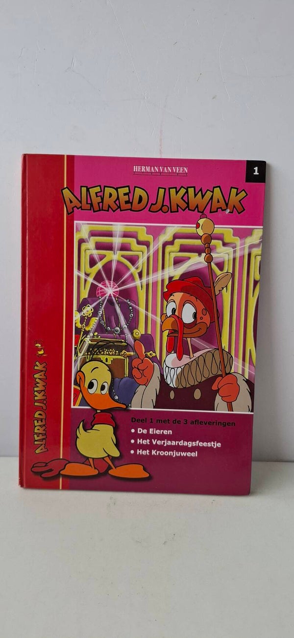 4654 Comic Alfred Jodocus Kwak, Hardcover