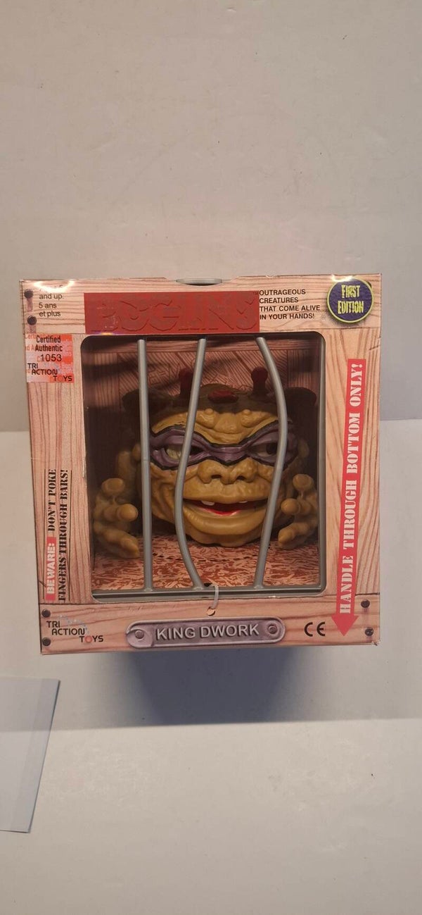 3#4666 Boglins King Dwork limited edition