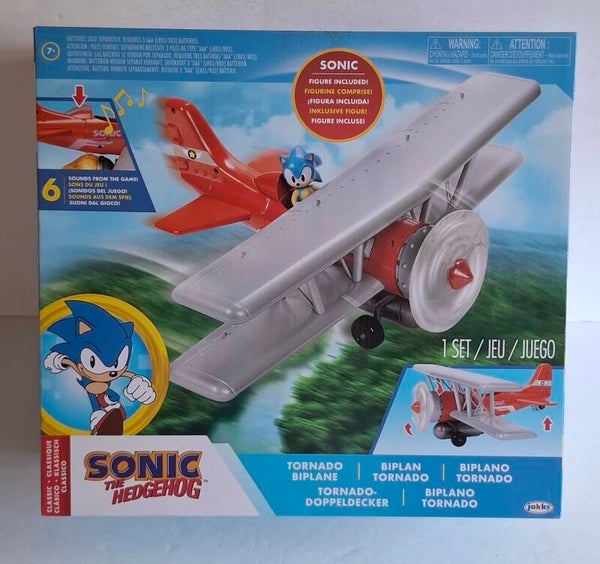 DN298 Sonic the Hedgehog tornado Biplane set
