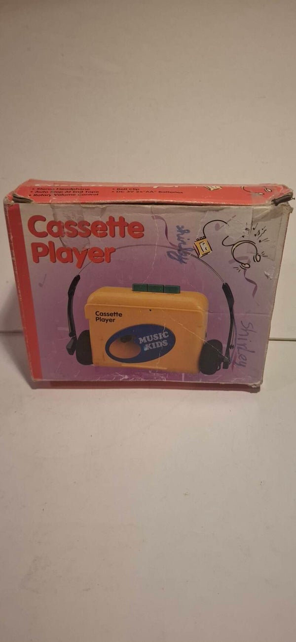 9#4717 Cassette Player Music kids Walkman