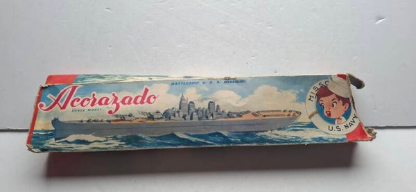 1#4711 schaalmodel U.S.S. Missouri BB-63