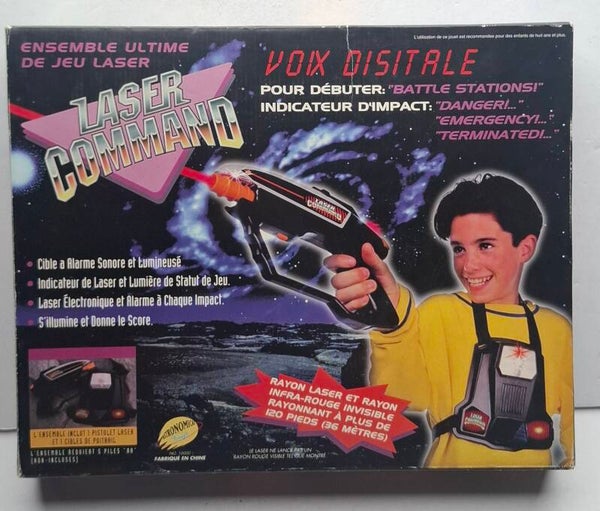 3#4710 Lasercommand Lasergame set
