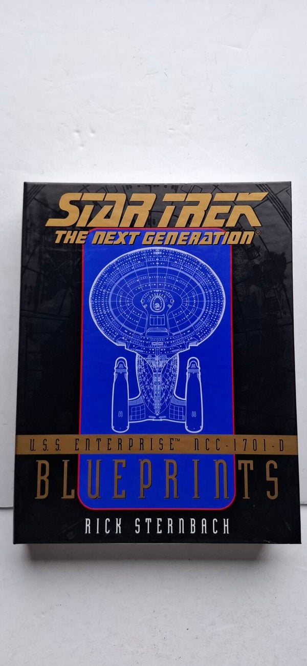 4753 Boek Star Trek,  The next Generation Blue prints
