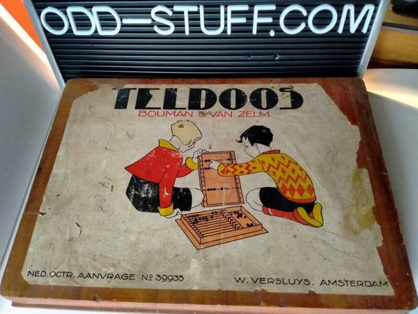 1#1041 Antieke teldoos