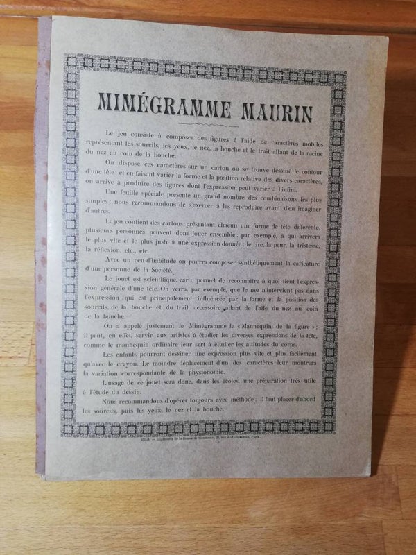 1#260 Mime Gramme Maurin spel