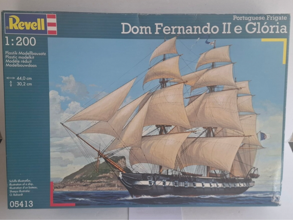 7#4682 Bouwdoos Dom Fernando II e Glóri Portugees oorlogsschip