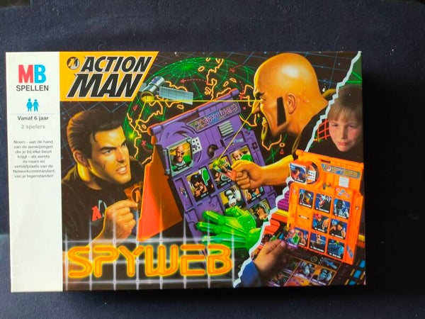 1673 Spel Action man Spyweb