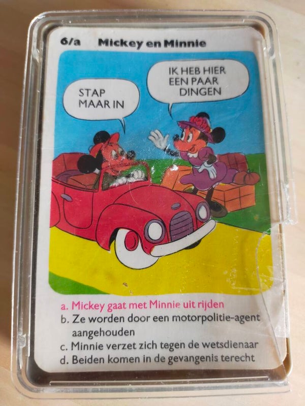 2#1616 Mickey Mouse en Minnie Mouse kwartet