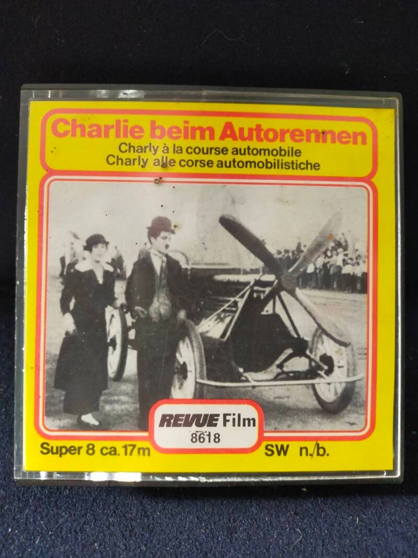 2#1582 Charlie Chaplin 8mm film
