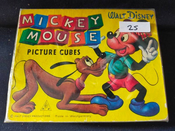 2#RV53 Mickey Mouse Picture cubes