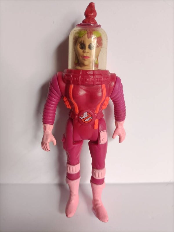 GB06 Vintage The Real Ghostbusters super Freight features Janine Melnitz