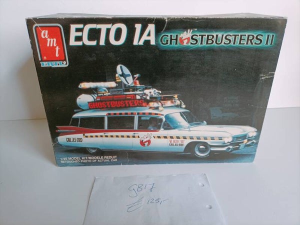 GB17 Vintage The Real Ghostbusters Ecto-1 modelbouwdoos Amt