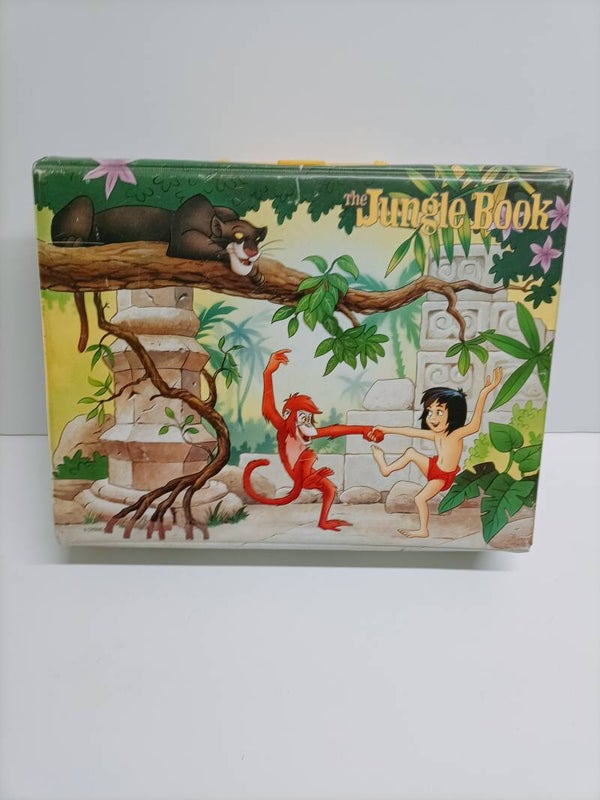 #Rv229 Jungle Book koffertje met blokpuzzel