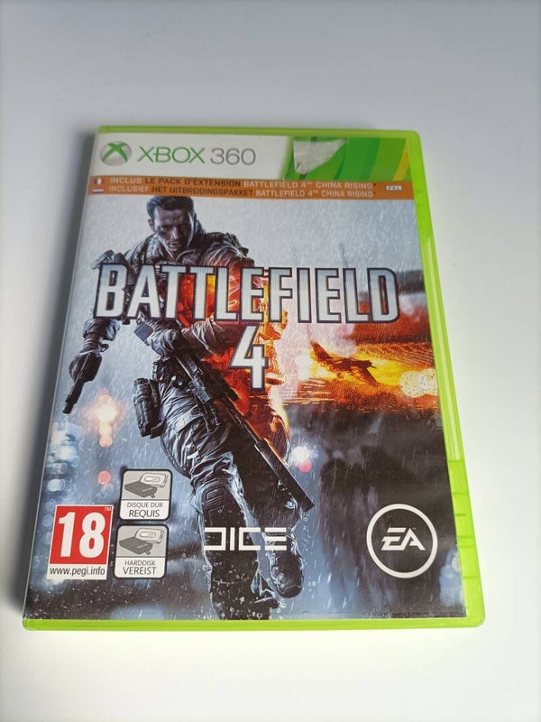 4#2296  Xbox 360 game Battlefield 4