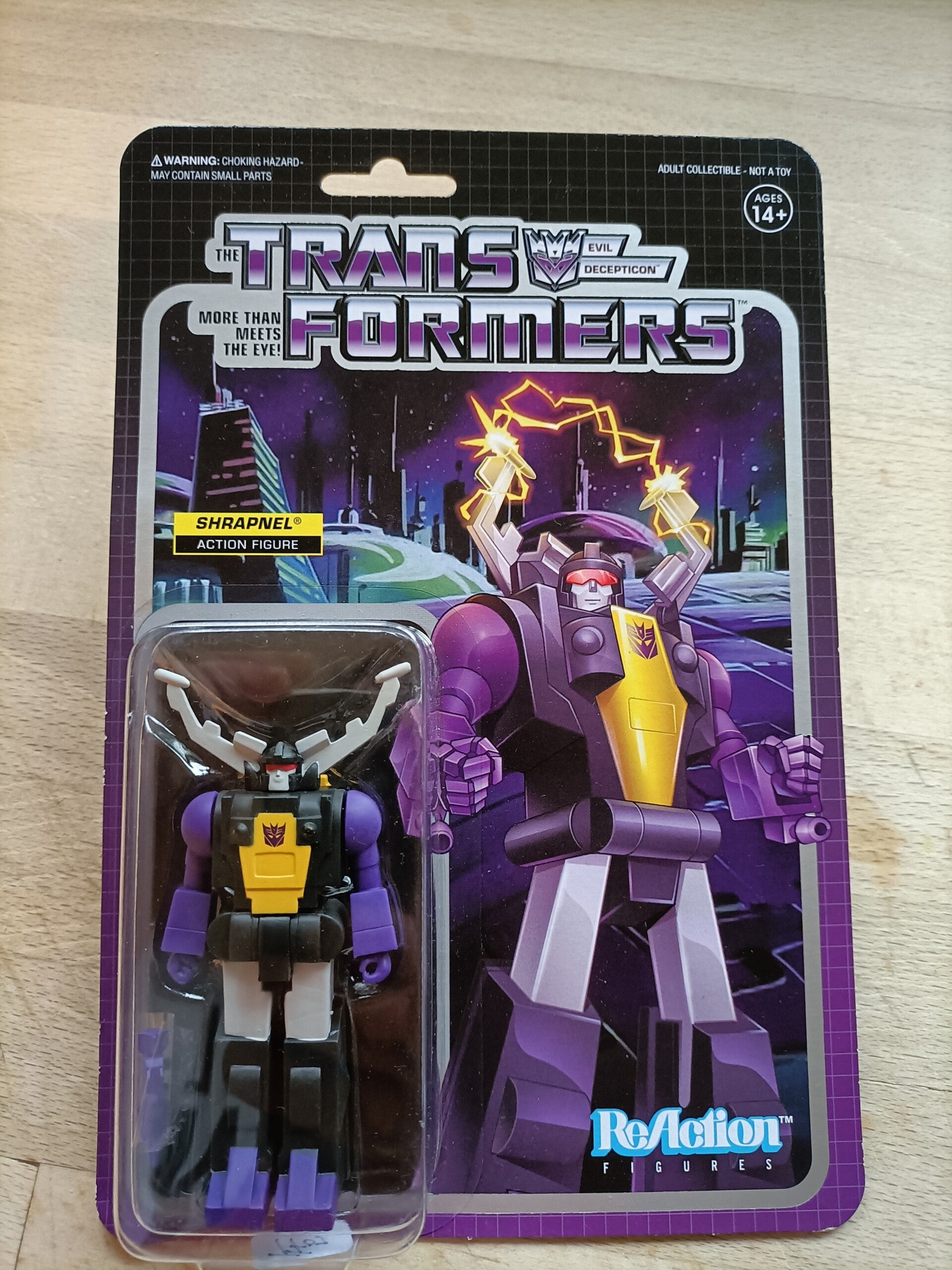 3#TF07 Transformers action figure Shrapnel