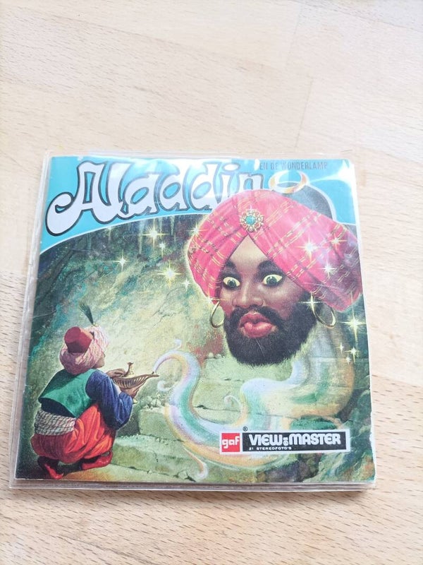 2#2335 Viewmaster schijven Aladdin