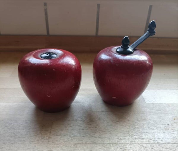 9#2464 Appelvormig peper en zout stel