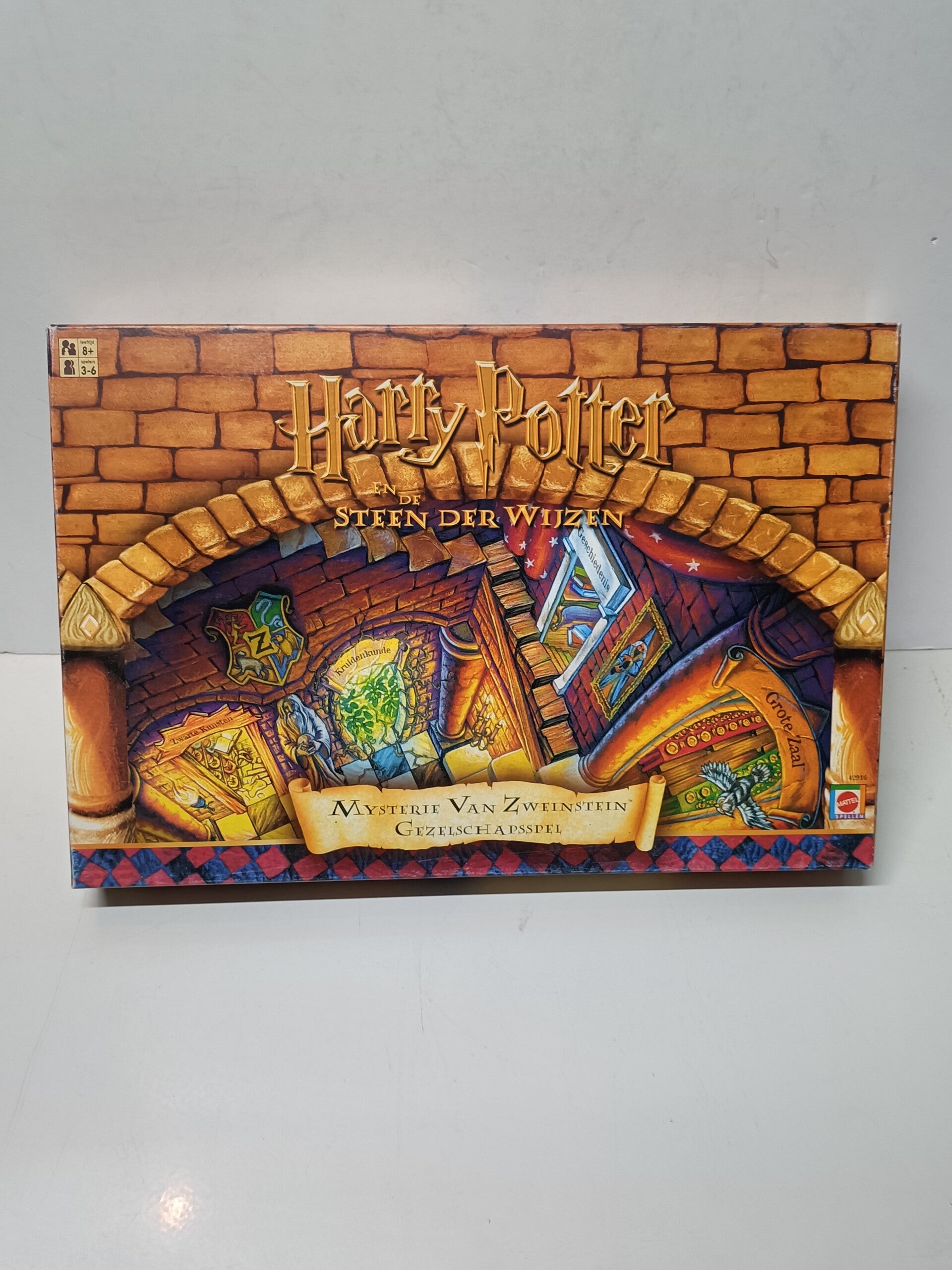 3#2444 Bordspel Harry Potter de steen der wijzen Mattel
