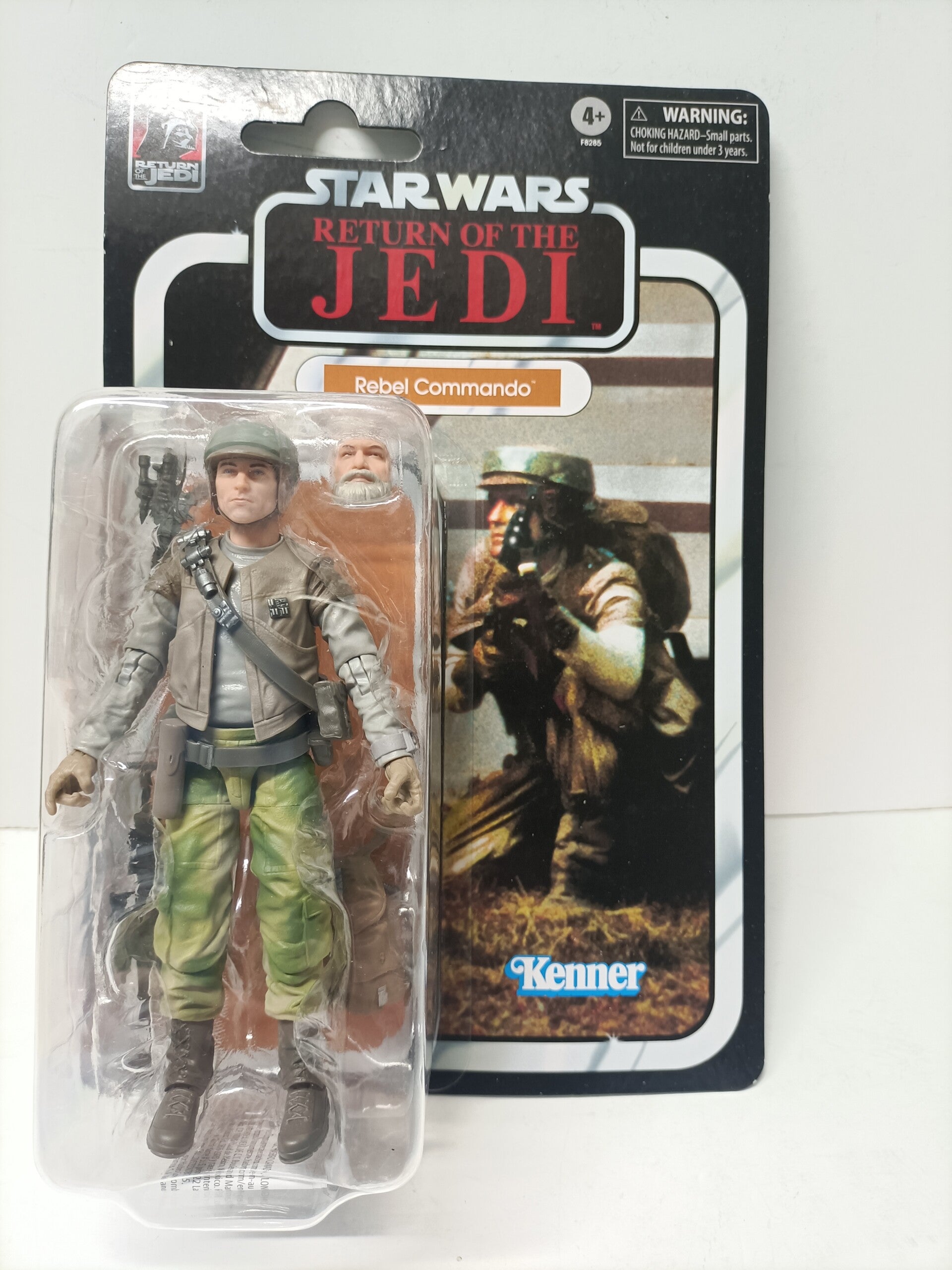 #SW10 Action Figure Star Wars Rebel Commando Kenner