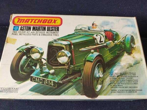 7#1867 Matchbox Aston Martin Ulster bouwdoos