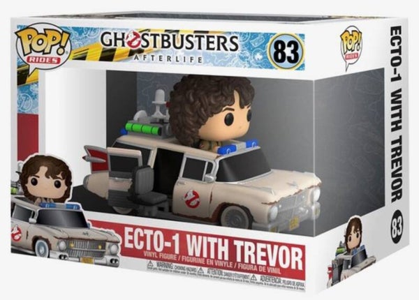 FP08 Funko Pop Ecto-1 + Trevor Ghostbusters afterlife