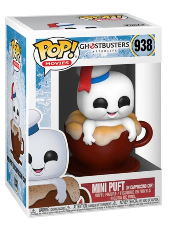 FP17 Funko Pop Mini Puft (in cappucino cup) Ghostbusters afterlife