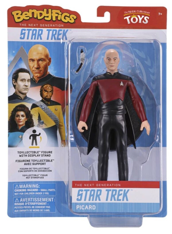 BF111 Bendyfigs Star Trek Captain Jean Luc Picard