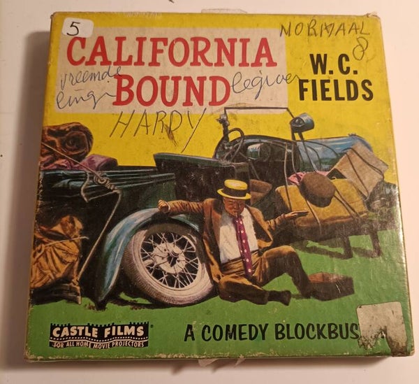 9#2014 8mm film California Bound. W.c. Fields