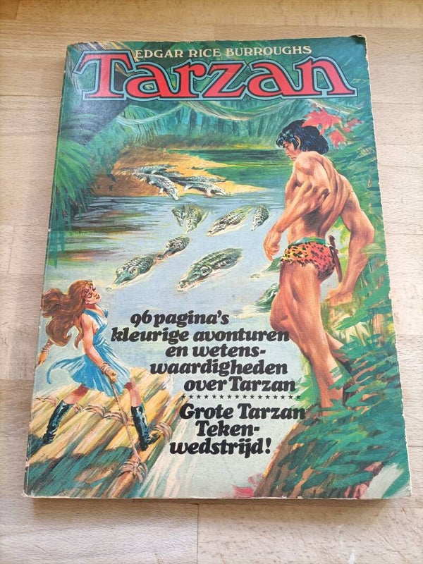 8#CM08 Strip Tarzan Edgar Rice Burroughs