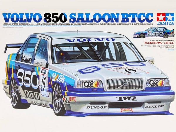 7#1265 Tamiya 24168 Volvo 850 Saloon BTCC