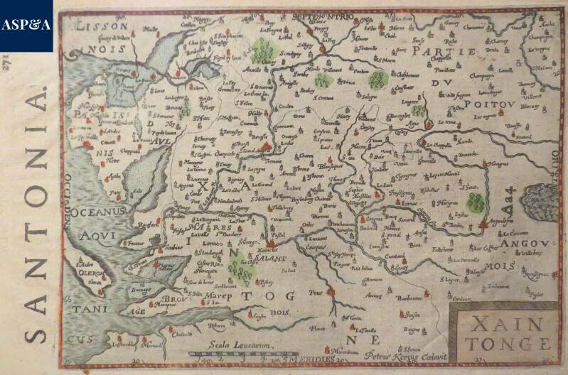 SAINTONGE 1628 MERCATOR