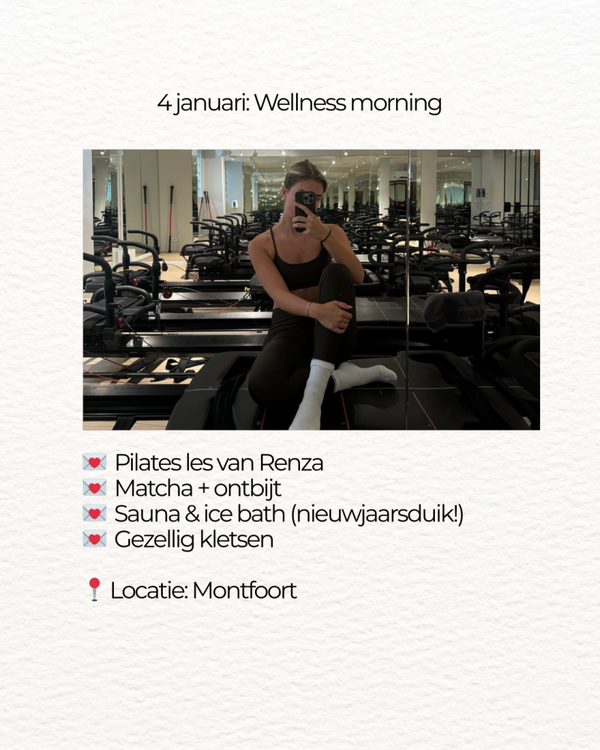 4 januari - Wellness morning
