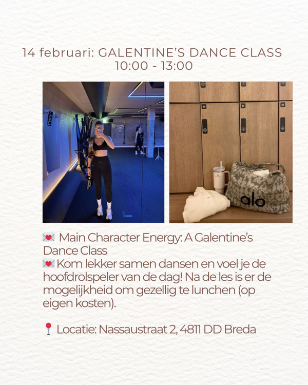 14 februari - GALENTINE’S DANCE CLASS