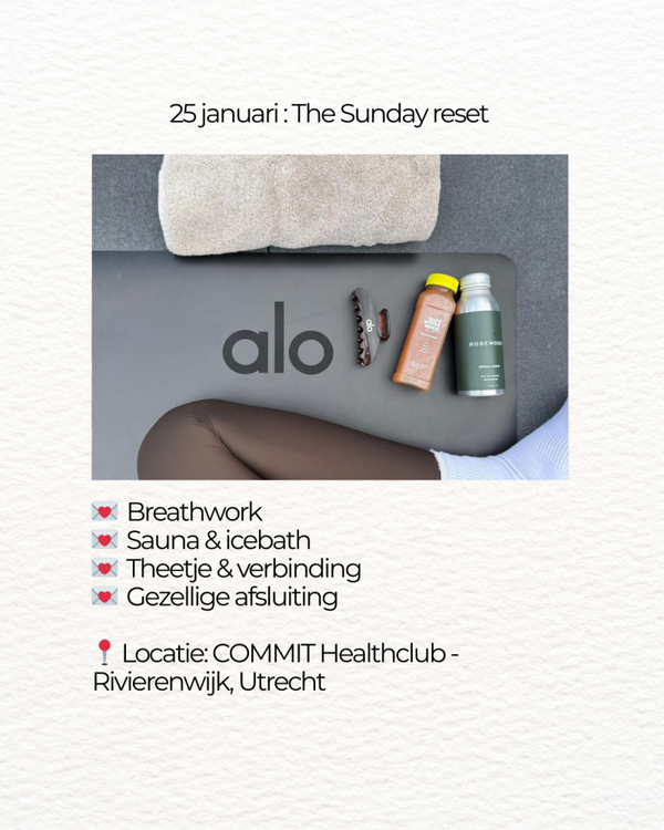 25 januari - The Sunday reset