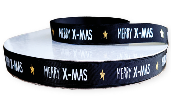 Satijn lint | Merry X-mas  | 5 meter