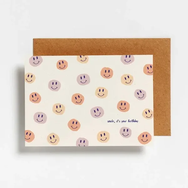 Kaart | Smiley smile it's your Birthday
