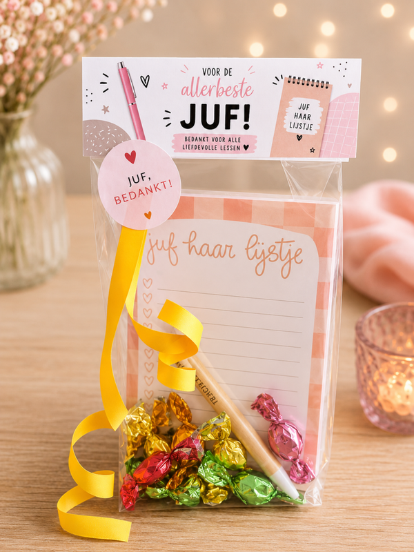Cadeau | Juf haar lijstje