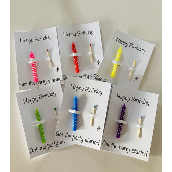 Kaart | Happy Birthday | Per stuk