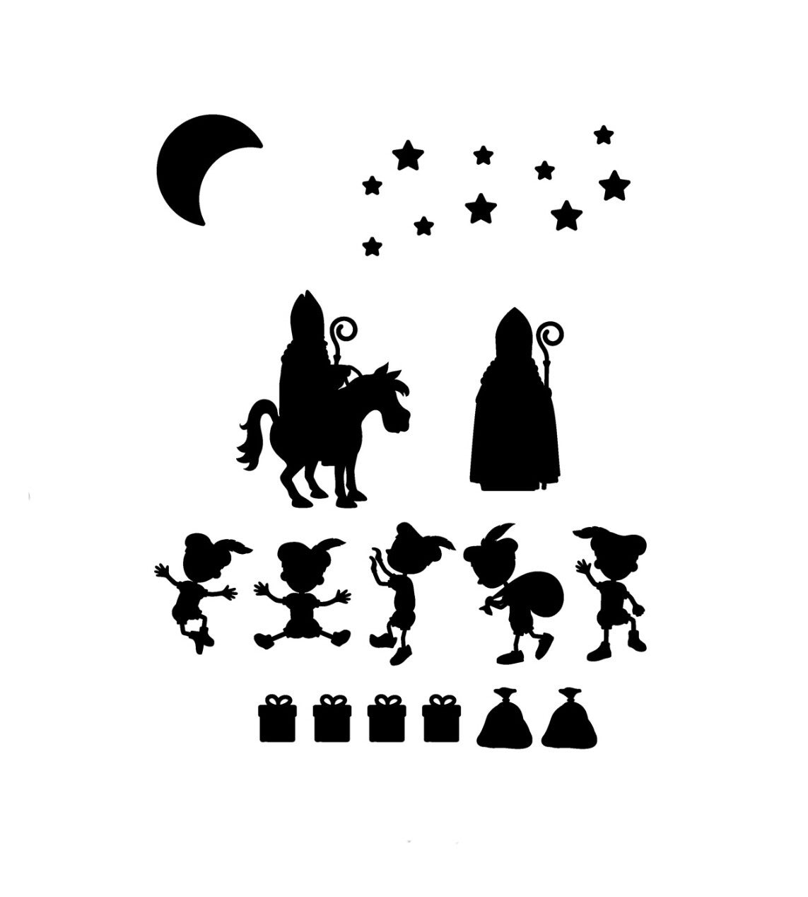 Raamsticker | Uitbreiding Sint