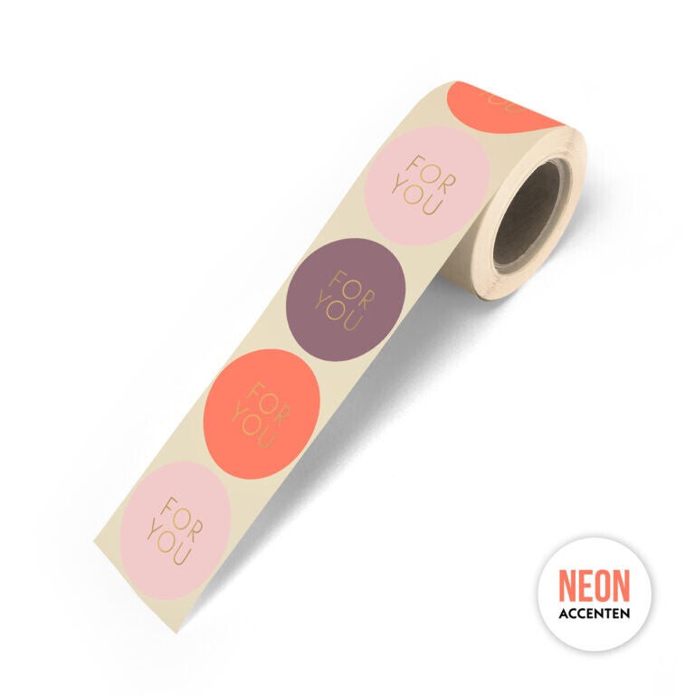 Stickers Neon | For You | 5 stuks
