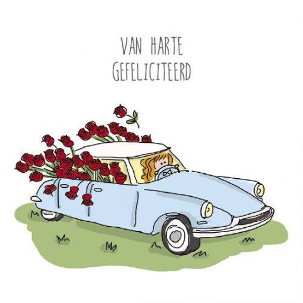 Kaart | Citroën | Van harte gefeliciteerd