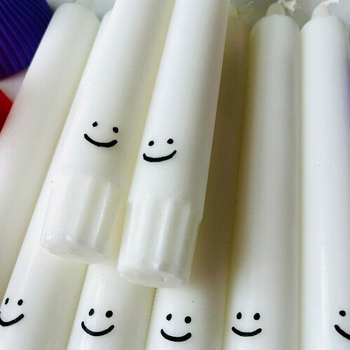 Kaars | Smile | Per 2 stuks