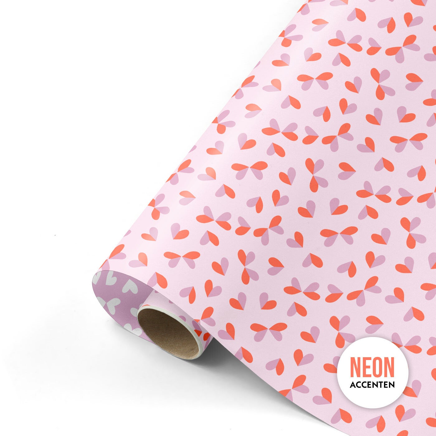 Cadeaupapier | Butterfly Kisses Neon | Per rol