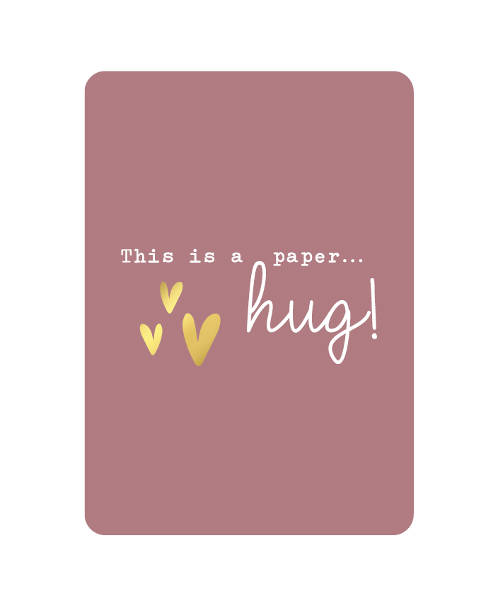 Kaart | This is a paper hug