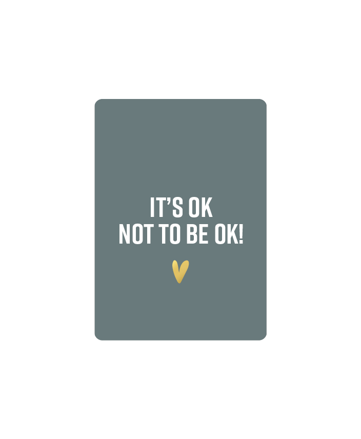 Minikaart | It’s ok not to be ok | A7