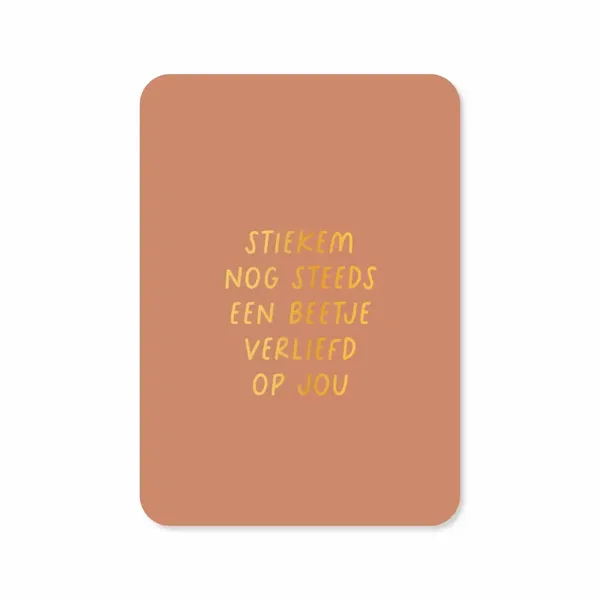 Kaart | Stiekem nog steeds een beetje verliefd op jou