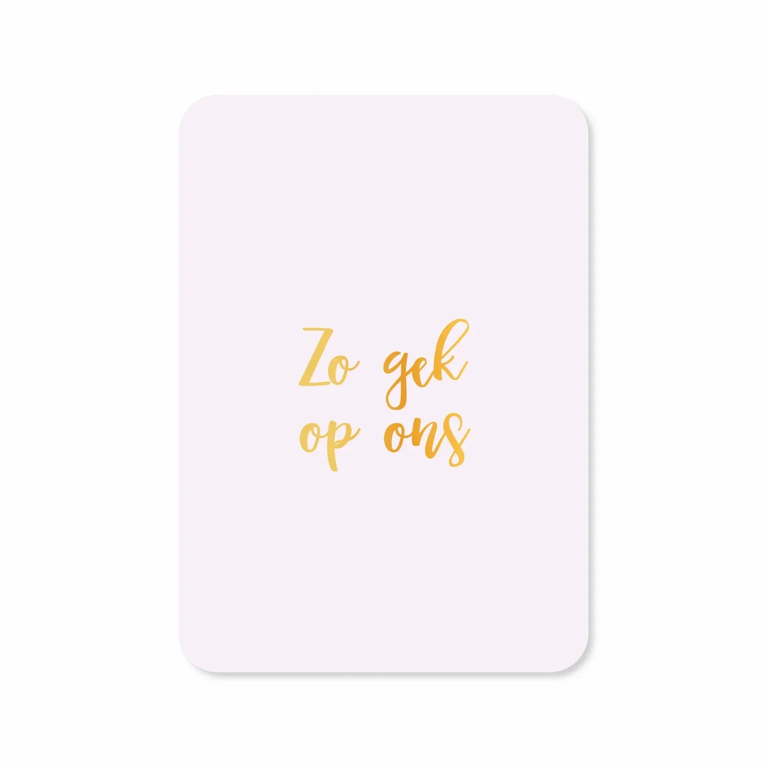 Kaart | Zo gek op ons